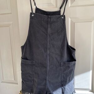 Aerie Black Shortalls